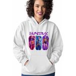 Fashion, accesorii si bijuterii - Femei - Imbracaminte femei - Hanorace femei - Hanorac Femei Huntrix Kpop Hunters, alb, marime 2XL - Infinity.ro