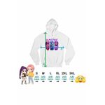 Fashion, accesorii si bijuterii - Femei - Imbracaminte femei - Hanorace femei - Hanorac Femei Huntrix Kpop Hunters, alb, marime 2XL - Infinity.ro