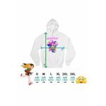 Fashion, accesorii si bijuterii - Femei - Imbracaminte femei - Hanorace femei - Hanorac Femei Huntrix Legends Kpop, alb, marime 2XL - Infinity.ro