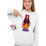 Fashion, accesorii si bijuterii - Femei - Imbracaminte femei - Hanorace femei - Hanorac Femei Huntrix Mira Kpop Demon Hunters, alb, marime 2XL - Infinity.ro