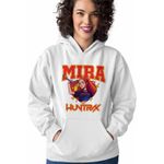 Fashion, accesorii si bijuterii - Femei - Imbracaminte femei - Hanorace femei - Hanorac Femei Huntrix Mira Avoline Kpop, alb, marime 2XL - Infinity.ro