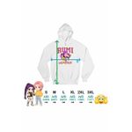 Fashion, accesorii si bijuterii - Femei - Imbracaminte femei - Hanorace femei - Hanorac Femei Huntrix Rumi Kpop Demon Hunters, alb, marime 2XL - Infinity.ro