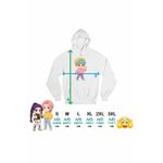 Fashion, accesorii si bijuterii - Femei - Imbracaminte femei - Hanorace femei - Hanorac Femei Huntrix Saja Boys Baby Rapper Kpop, alb, marime 2XL - Infinity.ro