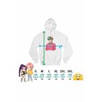 Fashion, accesorii si bijuterii - Femei - Imbracaminte femei - Hanorace femei - Hanorac Femei Huntrix Saja Boys Baby Kpop Demon Hunters, alb, marime 2XL - Infinity.ro