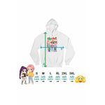 Fashion, accesorii si bijuterii - Femei - Imbracaminte femei - Hanorace femei - Hanorac Femei Huntrix Saja Boys Craciun Kpop, alb, marime 2XL - Infinity.ro