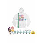 Fashion, accesorii si bijuterii - Femei - Imbracaminte femei - Hanorace femei - Hanorac Femei Huntrix Saja Boys Kpop Demon Hunters, alb, marime 2XL - Infinity.ro