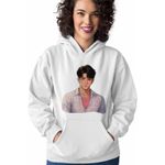 Fashion, accesorii si bijuterii - Femei - Imbracaminte femei - Hanorace femei - Hanorac Femei Huntrix Saja Boys Jinu Kpop Demon Hunters, alb, marime 2XL - Infinity.ro