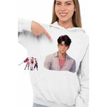 Fashion, accesorii si bijuterii - Femei - Imbracaminte femei - Hanorace femei - Hanorac Femei Huntrix Saja Boys Jinu Kpop Demon Hunters, alb, marime 2XL - Infinity.ro