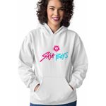 Fashion, accesorii si bijuterii - Femei - Imbracaminte femei - Hanorace femei - Hanorac Femei Huntrix Saja Boys Kpop Legends, alb, marime 2XL - Infinity.ro