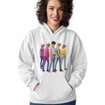 Fashion, accesorii si bijuterii - Femei - Imbracaminte femei - Hanorace femei - Hanorac Femei Huntrix Saja Boys Kpop Trupa, alb, marime 2XL - Infinity.ro