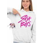 Fashion, accesorii si bijuterii - Femei - Imbracaminte femei - Hanorace femei - Hanorac Femei Huntrix Saja Boys Kpop, alb, marime 2XL - Infinity.ro