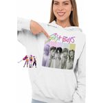 Fashion, accesorii si bijuterii - Femei - Imbracaminte femei - Hanorace femei - Hanorac Femei Huntrix Saja Boys Legends Kpop, alb, marime 2XL - Infinity.ro