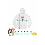 Fashion, accesorii si bijuterii - Femei - Imbracaminte femei - Hanorace femei - Hanorac Femei Huntrix Saja Boys Mystery Kpop, alb, marime 2XL - Infinity.ro
