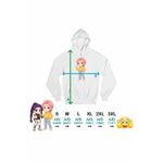 Fashion, accesorii si bijuterii - Femei - Imbracaminte femei - Hanorace femei - Hanorac Femei Huntrix Saja Boys Romance Kpop, alb, marime 2XL - Infinity.ro