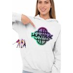 Fashion, accesorii si bijuterii - Femei - Imbracaminte femei - Hanorace femei - Hanorac Femei Huntrix Simbol Kpop Demon Hunters, alb, marime 2XL - Infinity.ro