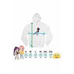 Fashion, accesorii si bijuterii - Femei - Imbracaminte femei - Hanorace femei - Hanorac Femei Huntrix Sussie Corb Pasare Kpop, alb, marime 2XL - Infinity.ro