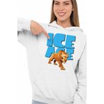 Fashion, accesorii si bijuterii - Femei - Imbracaminte femei - Hanorace femei - Hanorac Femei Ice Age Diego Smilodon Tigru, alb, marime 2XL - Infinity.ro