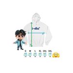 Fashion, accesorii si bijuterii - Femei - Imbracaminte femei - Hanorace femei - Hanorac Femei I-dle Korea Kpop Merch Bts GI-dle, alb, marime 2XL - Infinity.ro