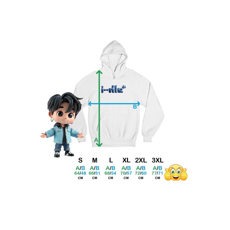 Fashion, accesorii si bijuterii - Femei - Imbracaminte femei - Hanorace femei - Hanorac Femei I-dle Korea Kpop Merch Bts GI-dle, alb, marime 2XL - Infinity.ro
