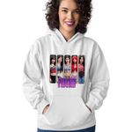 Fashion, accesorii si bijuterii - Femei - Imbracaminte femei - Hanorace femei - Hanorac Femei I-dle Kpop Yuqi Soyeon Merch Gidle, alb, marime 2XL - Infinity.ro