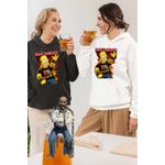 Fashion, accesorii si bijuterii - Femei - Imbracaminte femei - Hanorace femei - Hanorac Femei Iron Maiden Homer The Simpsons, alb, marime 2XL - Infinity.ro