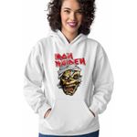 Fashion, accesorii si bijuterii - Femei - Imbracaminte femei - Hanorace femei - Hanorac Femei Iron Maiden Mummy Heavy Metal, alb, marime 2XL - Infinity.ro