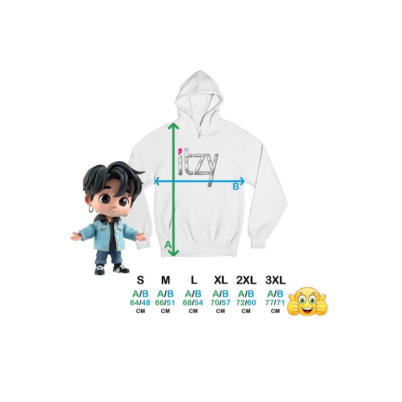 Fashion, accesorii si bijuterii - Femei - Imbracaminte femei - Hanorace femei - Hanorac Femei Itzy Kpop Yeji Merch, alb, marime 2XL - Infinity.ro