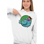 Fashion, accesorii si bijuterii - Femei - Imbracaminte femei - Hanorace femei - Hanorac Femei James Boo Monsters University, alb, marime 2XL - Infinity.ro