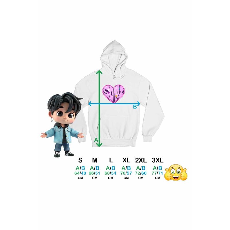 Fashion, accesorii si bijuterii - Femei - Imbracaminte femei - Hanorace femei - Hanorac Femei Jeon Somi Love Kpop Merch, alb, marime 2XL - Infinity.ro