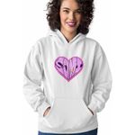 Fashion, accesorii si bijuterii - Femei - Imbracaminte femei - Hanorace femei - Hanorac Femei Jeon Somi Love Kpop Merch, alb, marime 2XL - Infinity.ro