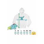Fashion, accesorii si bijuterii - Femei - Imbracaminte femei - Hanorace femei - Hanorac Femei James Monsters University, alb, marime 2XL - Infinity.ro