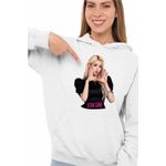 Fashion, accesorii si bijuterii - Femei - Imbracaminte femei - Hanorace femei - Hanorac Femei Jeon Somi Merch Kpop, alb, marime 2XL - Infinity.ro