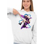 Fashion, accesorii si bijuterii - Femei - Imbracaminte femei - Hanorace femei - Hanorac Femei Jinx Arcane Rechin Runeterra, alb, marime 2XL - Infinity.ro