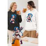 Fashion, accesorii si bijuterii - Femei - Imbracaminte femei - Hanorace femei - Hanorac Femei Jinx Arcane Runeterra, alb, marime 2XL - Infinity.ro