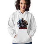 Fashion, accesorii si bijuterii - Femei - Imbracaminte femei - Hanorace femei - Hanorac Femei Jinx Jason Voorhees Arcane Runeterra, alb, marime 2XL - Infinity.ro