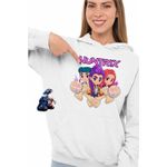 Fashion, accesorii si bijuterii - Femei - Imbracaminte femei - Hanorace femei - Hanorac Femei Kendama Huntrix K-Pop Demon Hunters Coreea, alb, marime 2XL - Infinity.ro