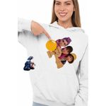 Fashion, accesorii si bijuterii - Femei - Imbracaminte femei - Hanorace femei - Hanorac Femei Kendama Huntrix Mira Zoey Rumi Kpop Trupa, alb, marime 2XL - Infinity.ro