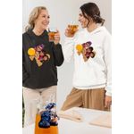 Fashion, accesorii si bijuterii - Femei - Imbracaminte femei - Hanorace femei - Hanorac Femei Kendama Huntrix Mira Zoey Rumi Kpop Trupa, alb, marime 2XL - Infinity.ro