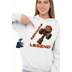 Fashion, accesorii si bijuterii - Femei - Imbracaminte femei - Hanorace femei - Hanorac Femei Kendama Legend Minecraft TNT Mod Plugin, alb, marime 2XL - Infinity.ro