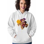 Fashion, accesorii si bijuterii - Femei - Imbracaminte femei - Hanorace femei - Hanorac Femei Kendama Huntrix Mira Zoey Rumi Kpop Trupa, alb, marime 2XL - Infinity.ro