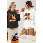 Fashion, accesorii si bijuterii - Femei - Imbracaminte femei - Hanorace femei - Hanorac Femei Kendama Roblox Lava, alb, marime 2XL - Infinity.ro