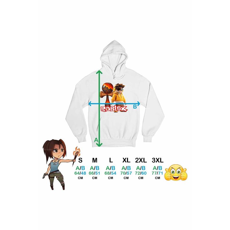 Fashion, accesorii si bijuterii - Femei - Imbracaminte femei - Hanorace femei - Hanorac Femei Kendama Roblox Lava, alb, marime 2XL - Infinity.ro