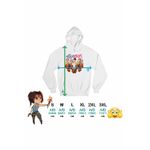 Fashion, accesorii si bijuterii - Femei - Imbracaminte femei - Hanorace femei - Hanorac Femei Kendama Saja Boys Kpop Huntrix Asia, alb, marime 2XL - Infinity.ro