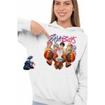 Fashion, accesorii si bijuterii - Femei - Imbracaminte femei - Hanorace femei - Hanorac Femei Kendama Saja Boys Kpop Huntrix Asia, alb, marime 2XL - Infinity.ro