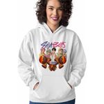 Fashion, accesorii si bijuterii - Femei - Imbracaminte femei - Hanorace femei - Hanorac Femei Kendama Saja Boys Kpop Huntrix Asia, alb, marime 2XL - Infinity.ro