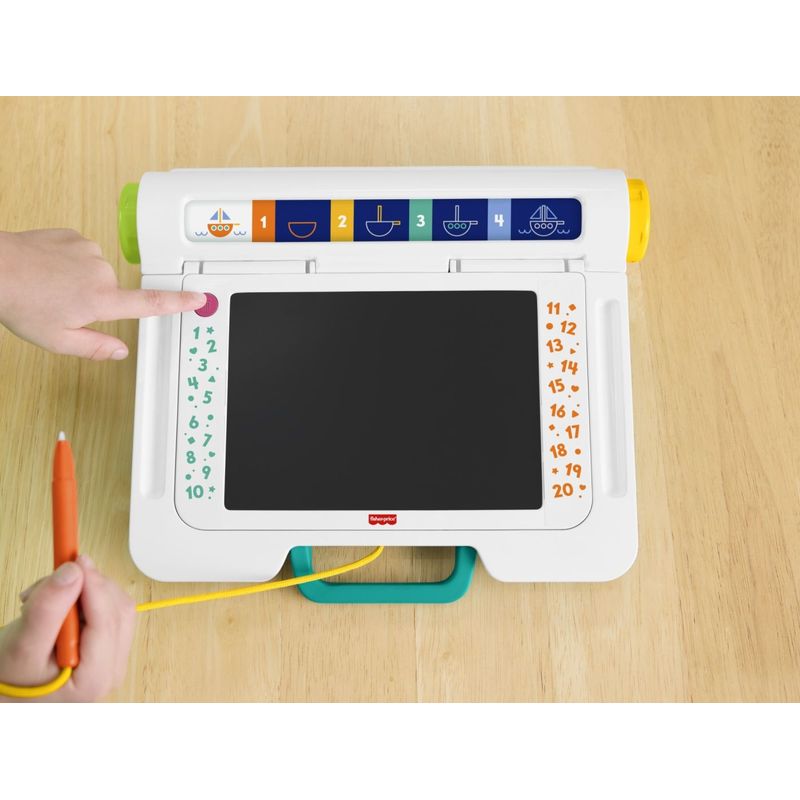 Jucarii, Copii si Bebe - Jucarii si jocuri - Jucarii bebelusi - Jucarii interactive bebelusi - Fisher Price Birou de Invatare Interactiv - Infinity.ro