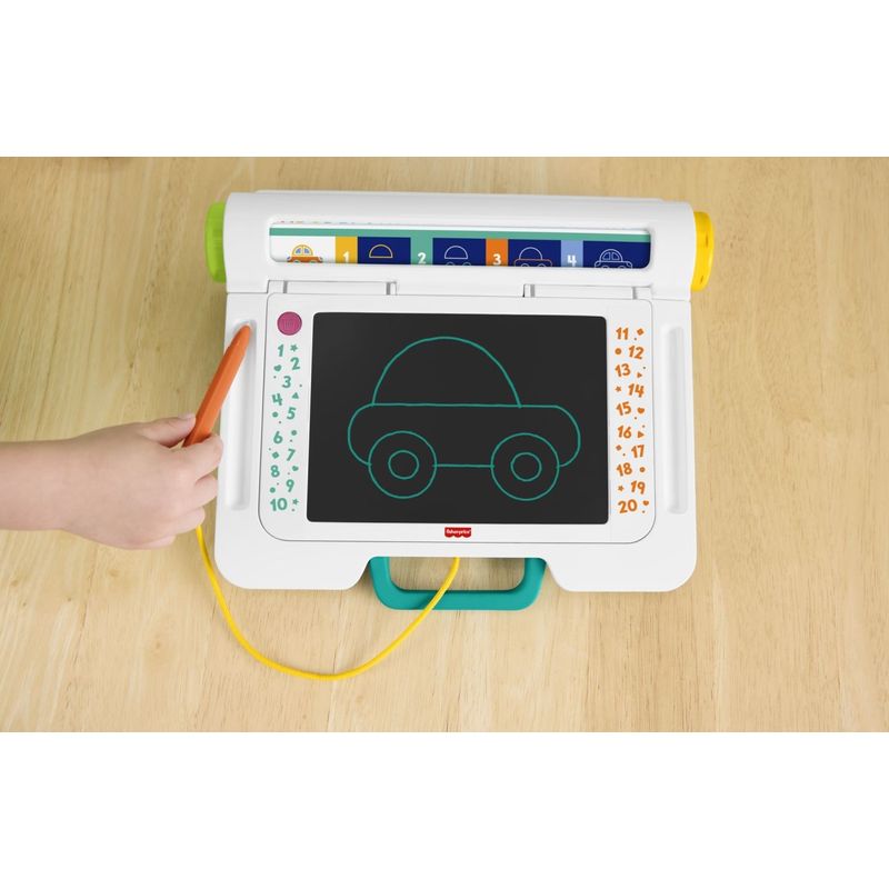 Jucarii, Copii si Bebe - Jucarii si jocuri - Jucarii bebelusi - Jucarii interactive bebelusi - Fisher Price Birou de Invatare Interactiv - Infinity.ro