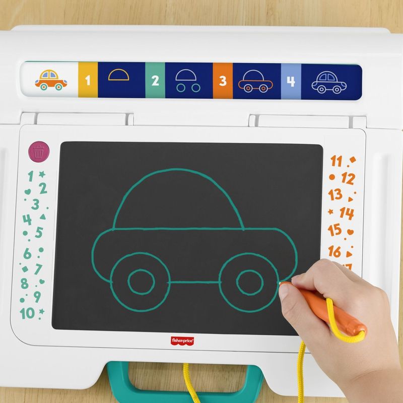 Jucarii, Copii si Bebe - Jucarii si jocuri - Jucarii bebelusi - Jucarii interactive bebelusi - Fisher Price Birou de Invatare Interactiv - Infinity.ro