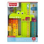 Jucarii, Copii si Bebe - Jucarii si jocuri - Jucarii bebelusi - Jucarii interactive bebelusi - Fisher Price Jucarie Educativa Aligator Stivuibila - Infinity.ro