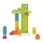 Jucarii, Copii si Bebe - Jucarii si jocuri - Jucarii bebelusi - Jucarii interactive bebelusi - Fisher Price Jucarie Educativa Aligator Stivuibila - Infinity.ro